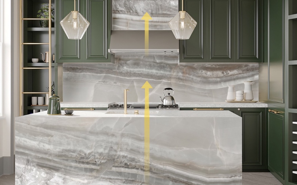 kitchen setting Mcallen bioquartz